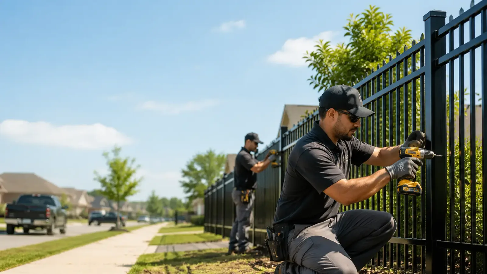 Metal Fence Installation in Valley, AL